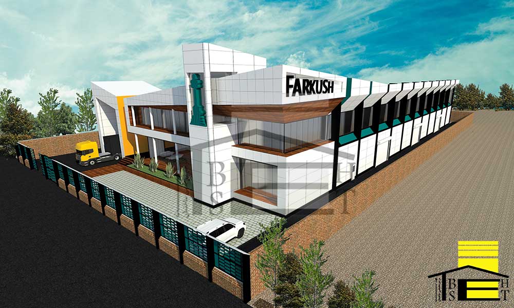 پروژه شرکت رنگ فرکوش پارس