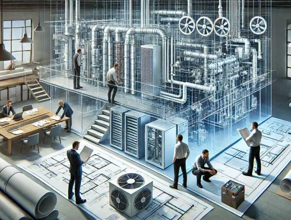 طراحی تأسیسات مکانیکی و برقی ساختمان