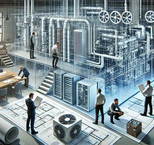 طراحی تأسیسات مکانیکی و برقی ساختمان