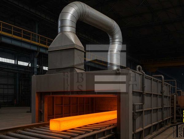 اجرای سیستم اگزاست کوره میلگرد و پروفیل بهست