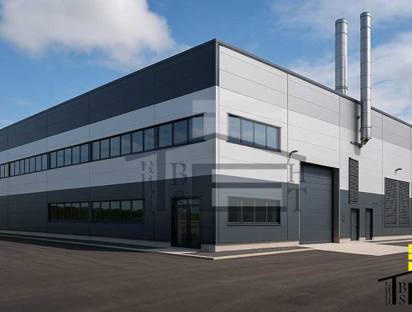 احداث کارخانه شرکت پرتو درمان بهست